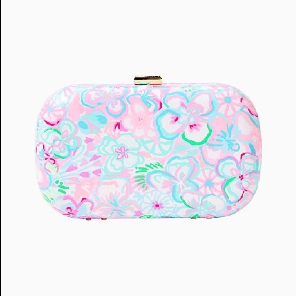 NWT LILLY PULITZER Lidia Minaudiere clutch - Picture 2 of 14